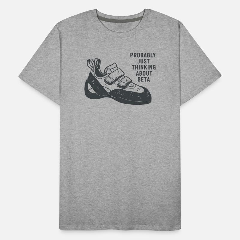 Beta Thought Sneaker Tee Men's Premium Organic T-Shirt