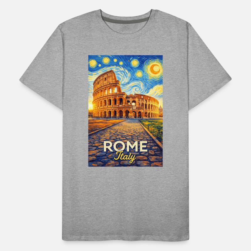 Rom, Italien. Männer Premium Bio T-Shirt