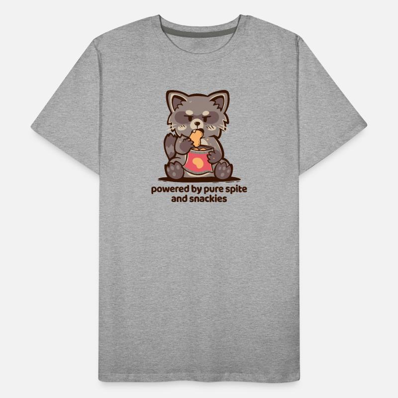 Propulsé par Pure Spite et Snackies T-shirt bio Premium Homme