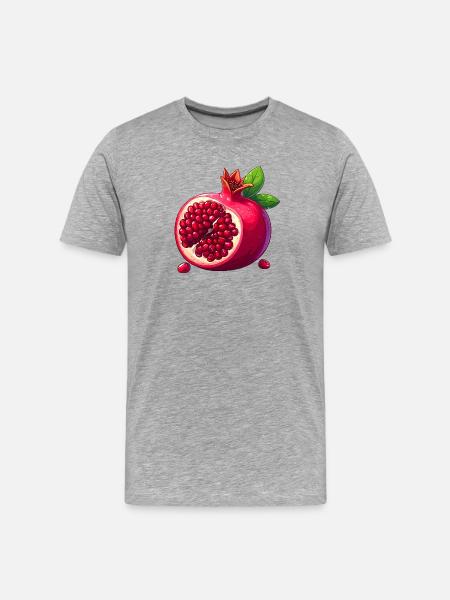 grenade - T-shirt bio Premium Homme - gris chiné