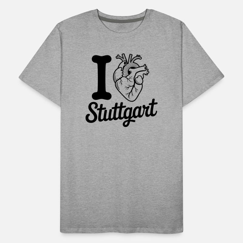 J’adore Stuttgart T-shirt bio Premium Homme