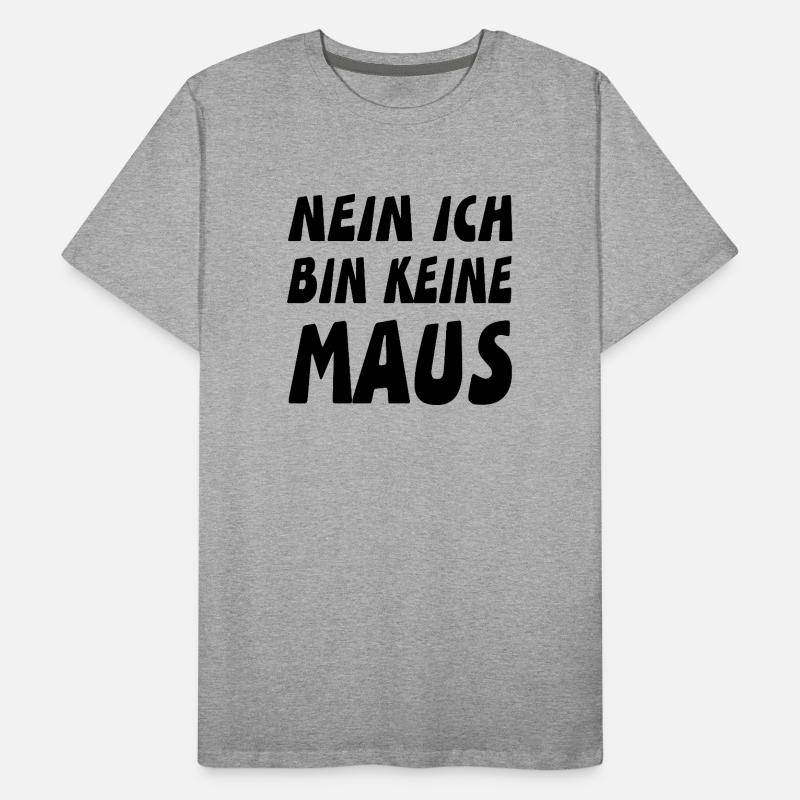 mouse Men's Premium Organic T-Shirt