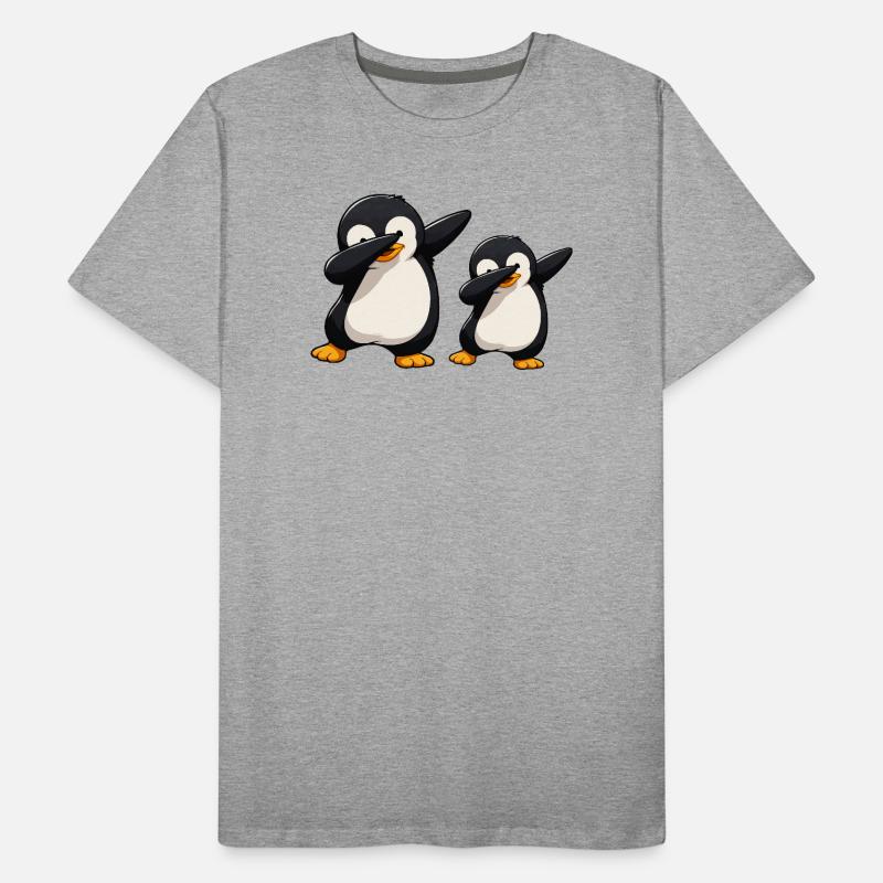 Penguin Dab Duo T-shirt bio Premium Homme
