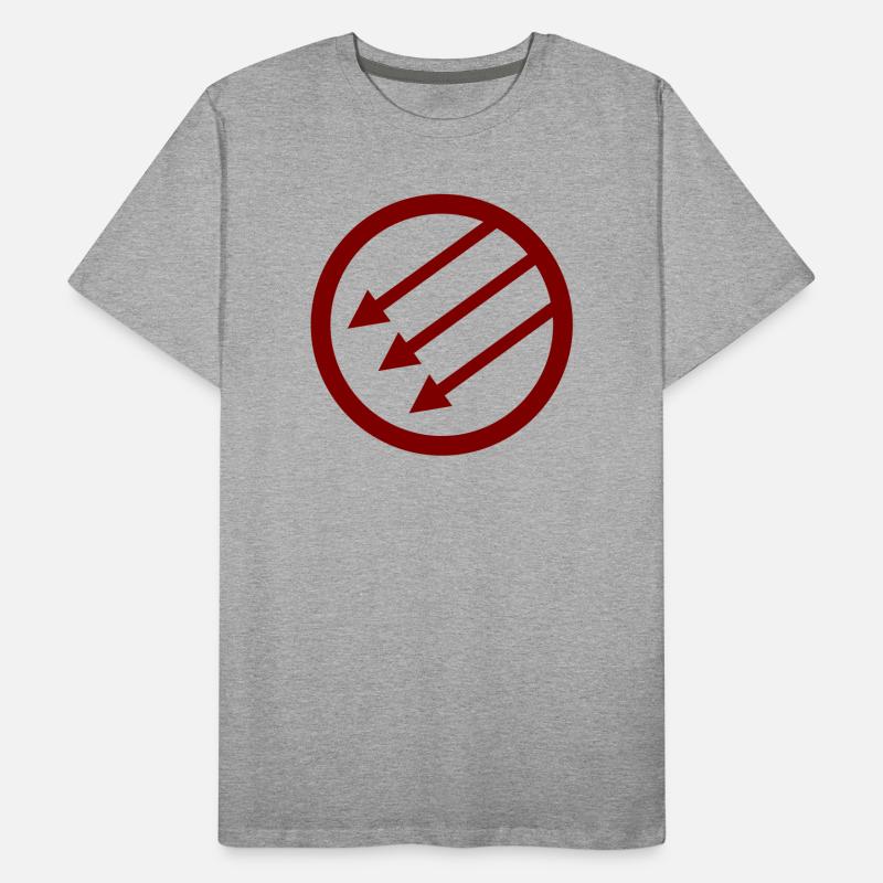 Iron Front / Eiserne Front / Järnfronten Männer Premium Bio T-Shirt