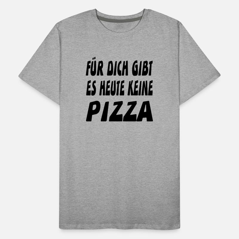 Pizza Männer Premium Bio T-Shirt