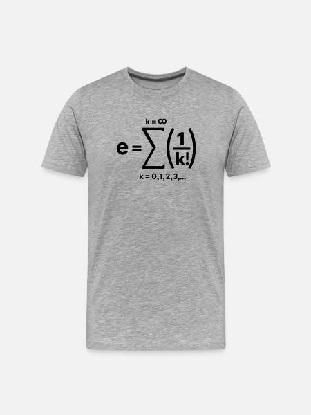 base_log_natural - Men's Premium Organic T-Shirt - heather grey