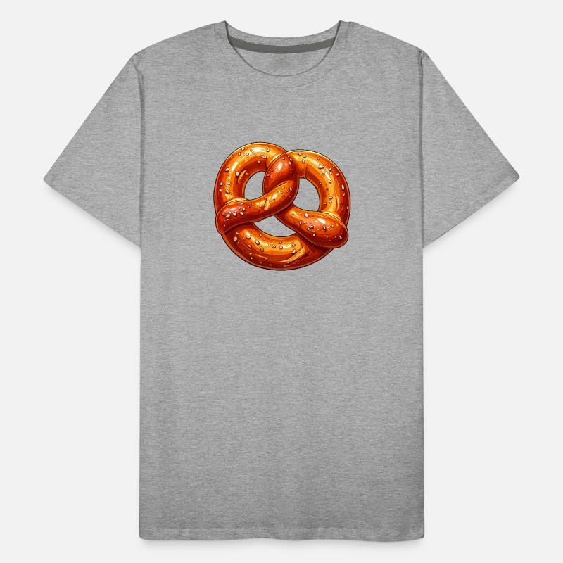 Brezel Männer Premium Bio T-Shirt