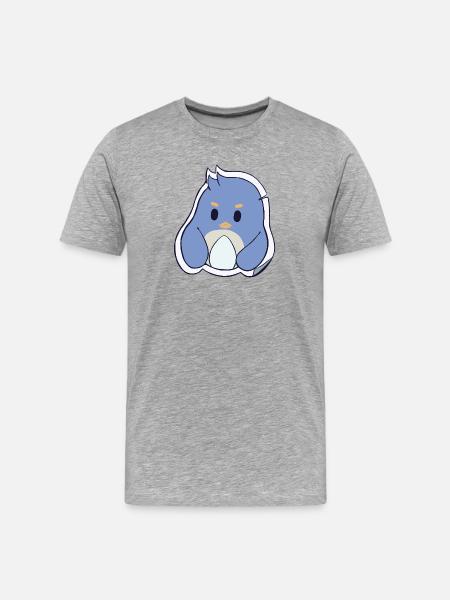Pingouin  - T-shirt bio Premium Homme - gris chiné