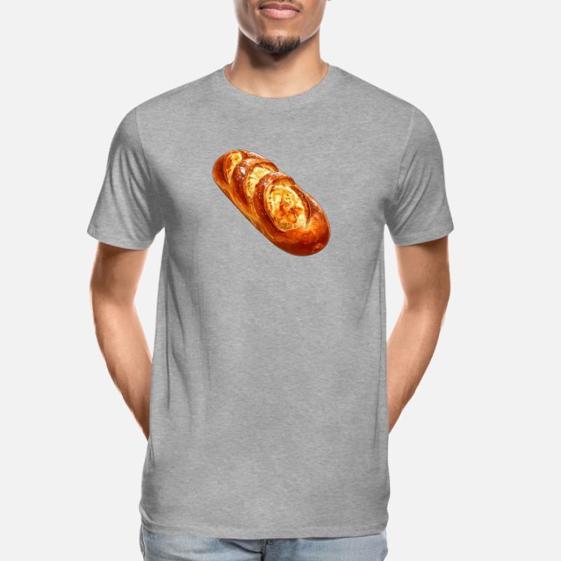Brot oder Baguette Männer Premium Bio T-Shirt