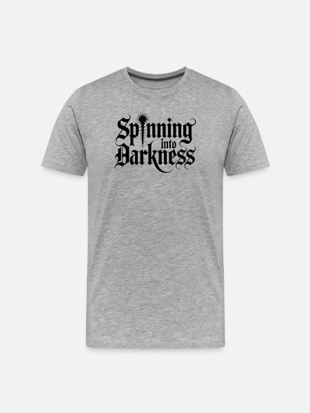 Spindle Design Typography - Men's Premium Organic T-Shirt - heather grey