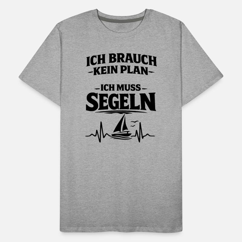 Segeln  Männer Premium Bio T-Shirt