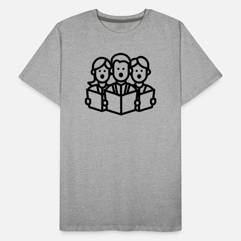 chorale T-shirt bio Premium Homme