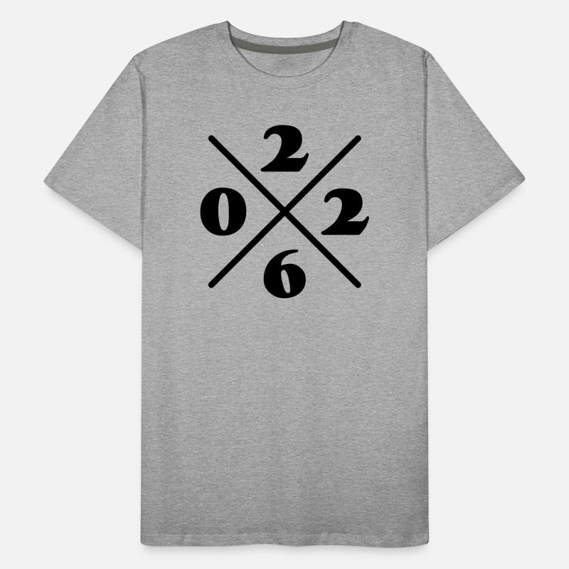Année élémentaire 2026 T-shirt bio Premium Homme