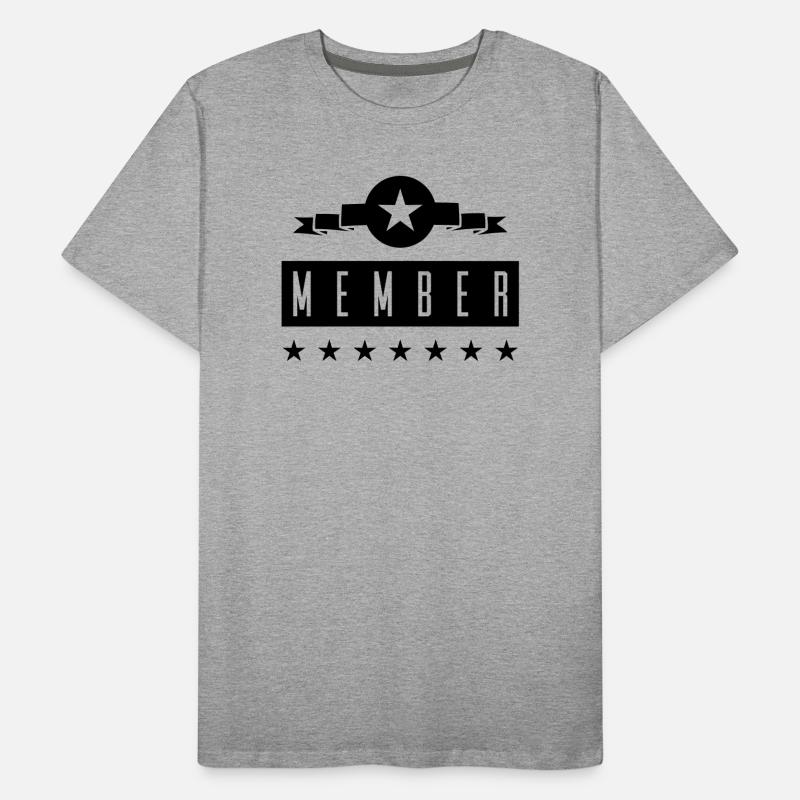 Membres T-shirt bio Premium Homme