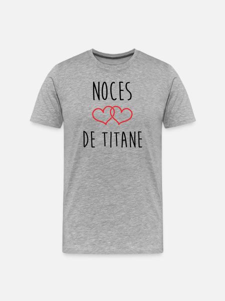 Titanium Wedding 72 Years of Marriage - Men's Premium Organic T-Shirt - heather grey