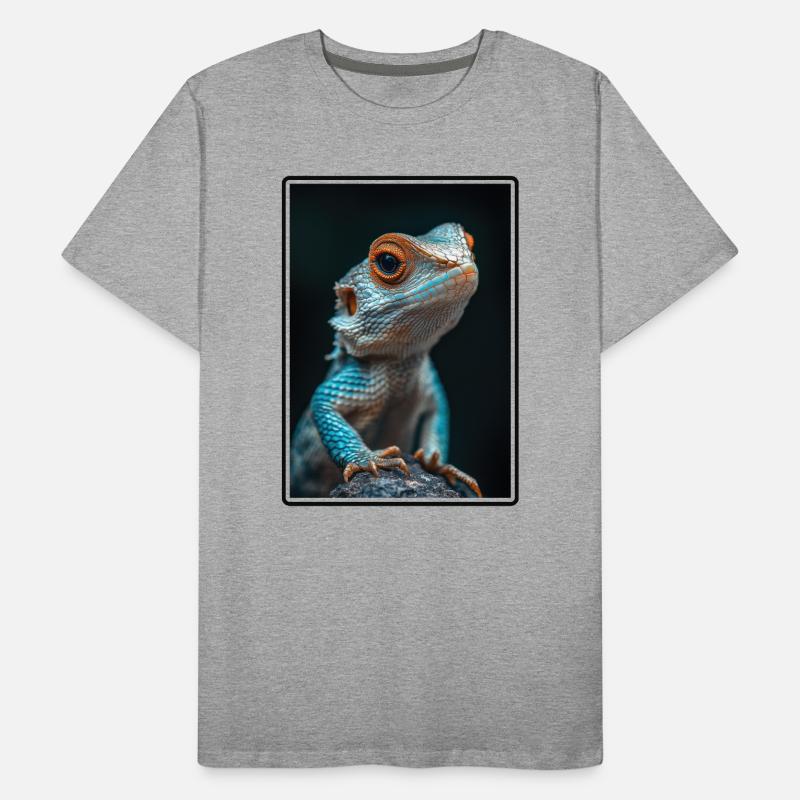 Eidechsen Eidechse Männer Premium Bio T-Shirt