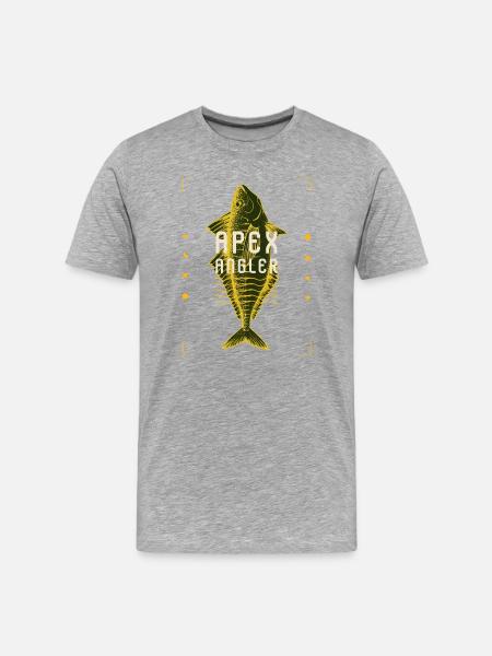 Apexangler - T-shirt bio Premium Homme - gris chiné