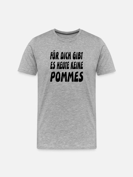 Frites - T-shirt bio Premium Homme - gris chiné