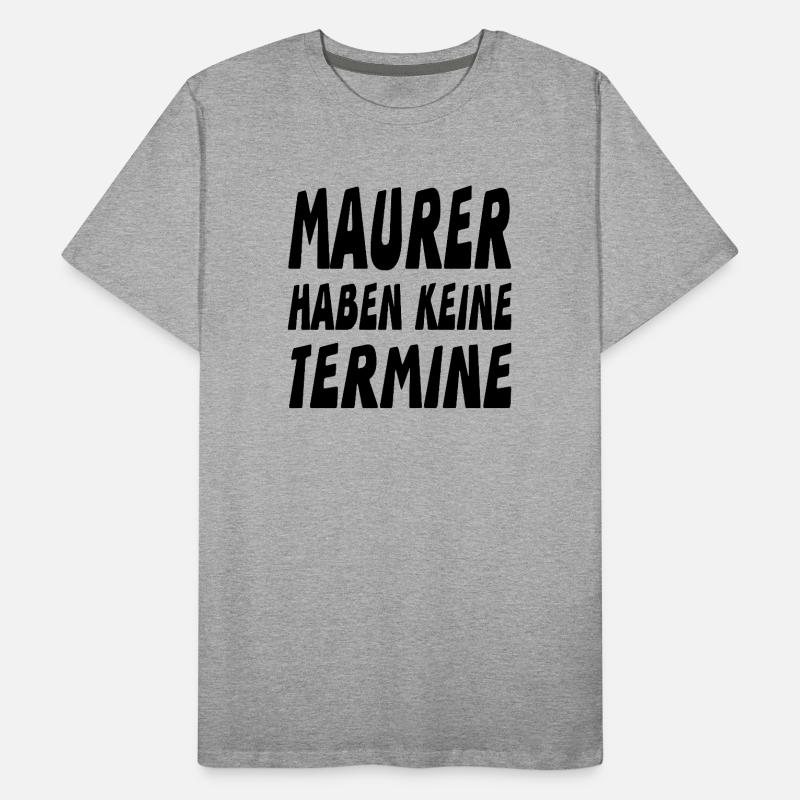 Maçon T-shirt bio Premium Homme