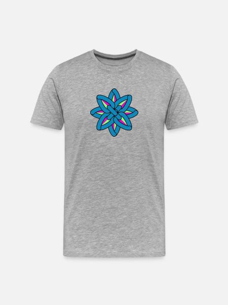 Logopit_1772056441508 - Men's Premium Organic T-Shirt - heather grey