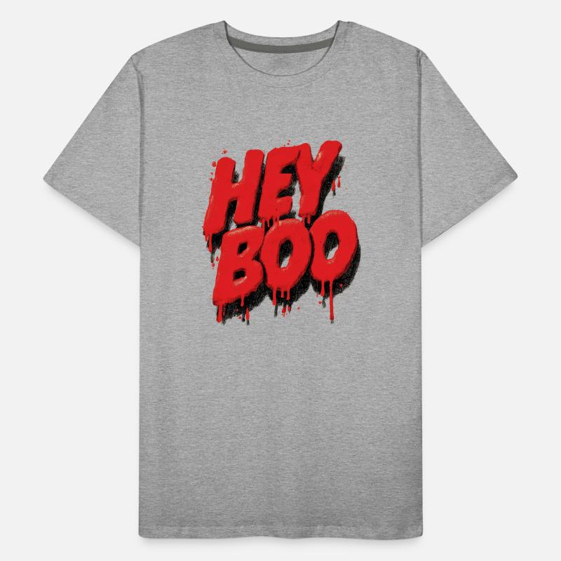 Hé Boo Graffiti T-shirt bio Premium Homme