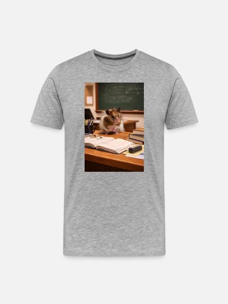 Chico 11: Professor - Men's Premium Organic T-Shirt - heather grey