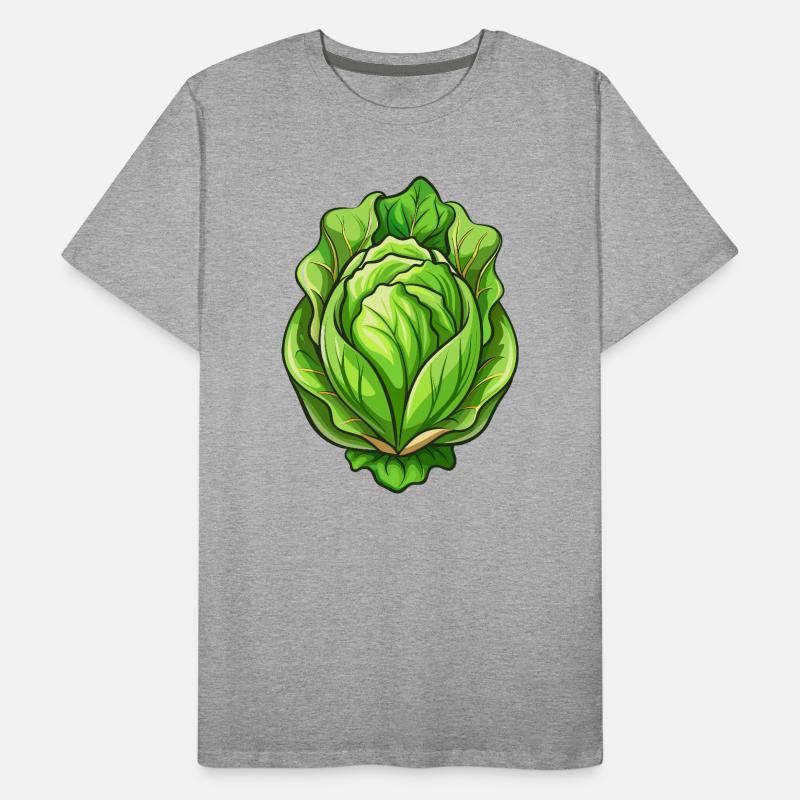 Lettuce Head Men's Premium Organic T-Shirt