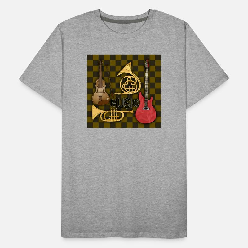 Musical instruments Men's Premium Organic T-Shirt