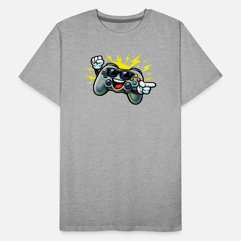 Retro Controller Fun Men's Premium Organic T-Shirt