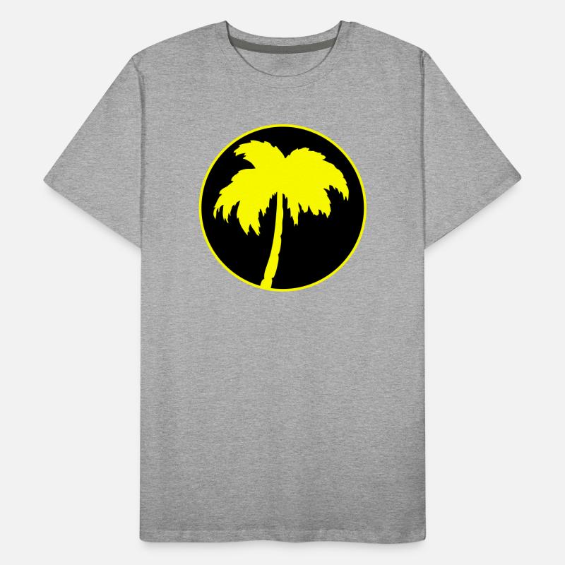 Palm trees Men's Premium Organic T-Shirt