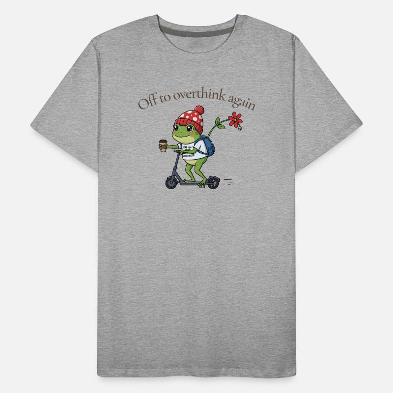 Toad-ally caffeinated Frosch Männer Premium Bio T-Shirt