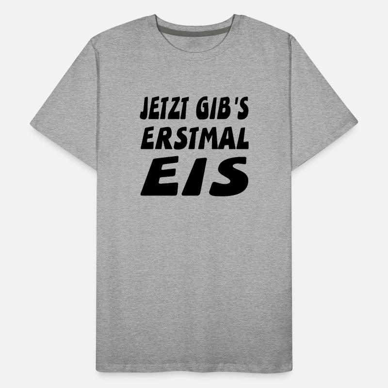 Eis Männer Premium Bio T-Shirt