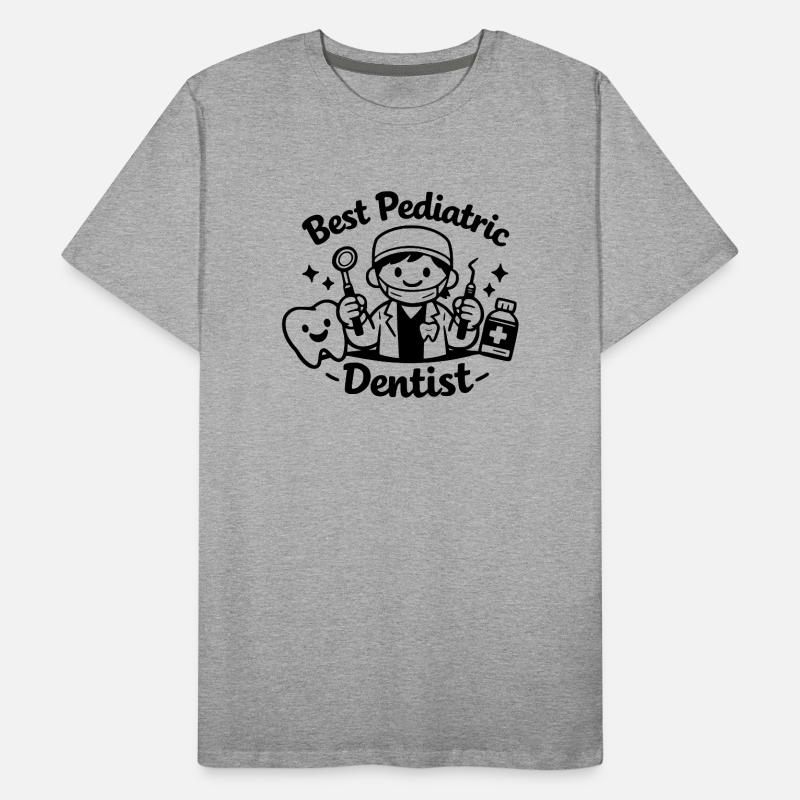 Bester Kinderzahnarzt Männer Premium Bio T-Shirt
