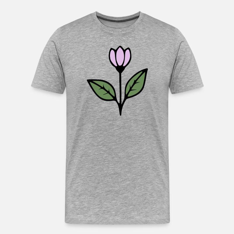 Geschenk Mutter Muttertag Geschenk Mama Geschenke - Männer Premium Bio T-Shirt - Grau meliert