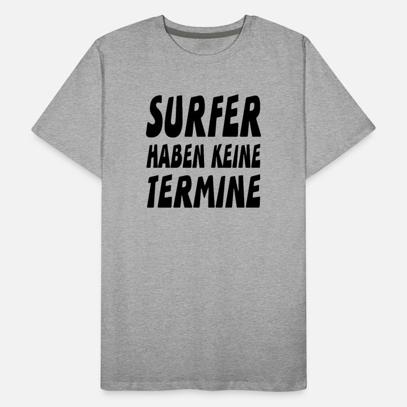 Surfer Männer Premium Bio T-Shirt