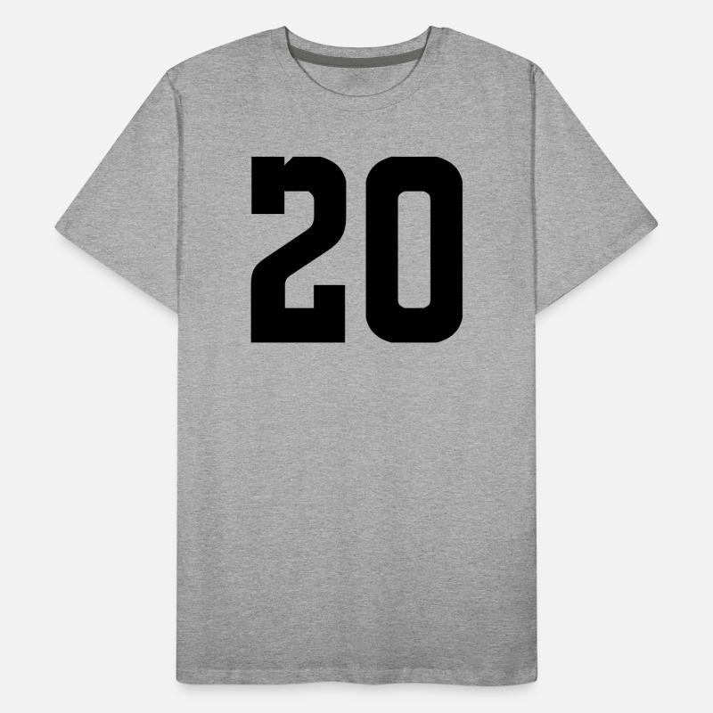 20 Männer Premium Bio T-Shirt