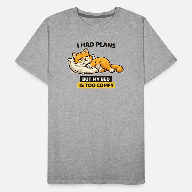 Plans de lits pour chats confortables T-shirt bio Premium Homme