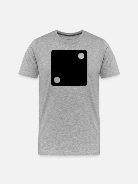 Game says - Men's Premium Organic T-Shirt - heather grey