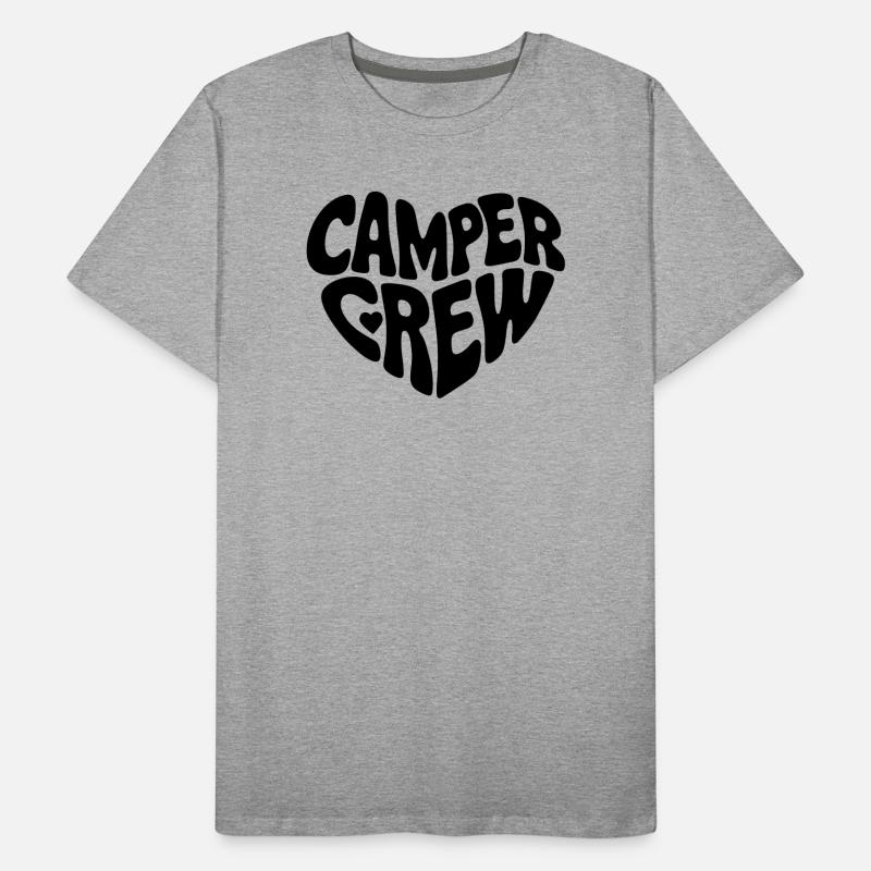 Camper crew herz Männer Premium Bio T-Shirt