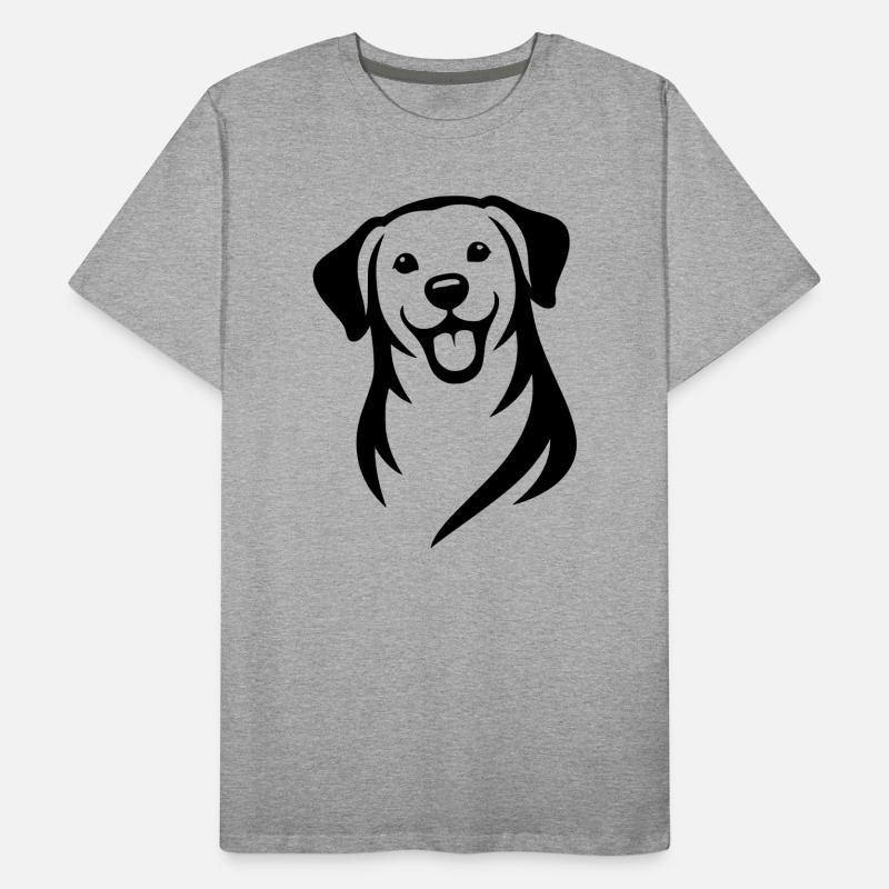 Chien T-shirt bio Premium Homme
