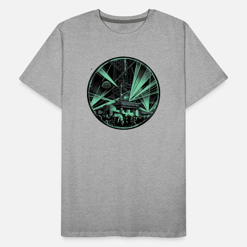 Techno Generation Electro Men's Premium Organic T-Shirt