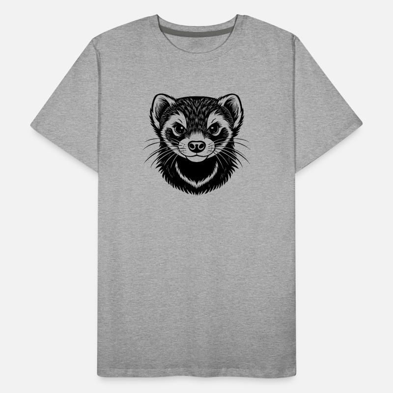 Frettchen Männer Premium Bio T-Shirt