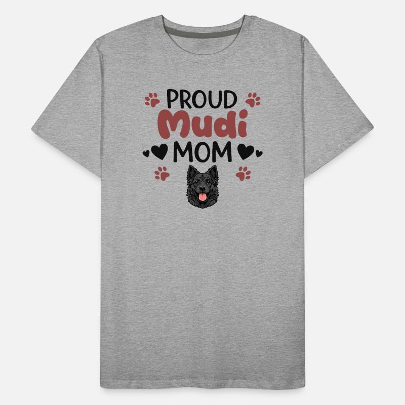 Fière mère Mudi, Mudi T-shirt bio Premium Homme
