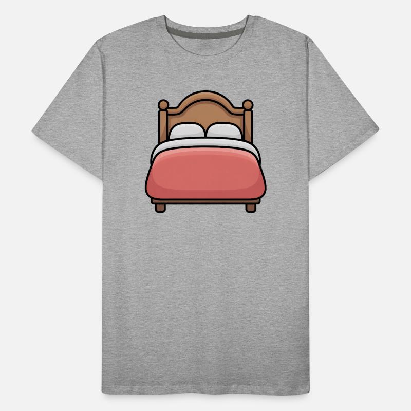 Bett - Comic-Bett Männer Premium Bio T-Shirt