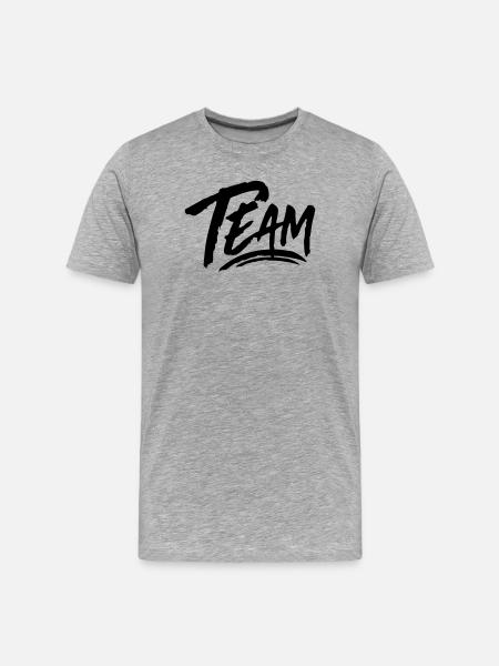 Équipe - T-shirt bio Premium Homme - gris chiné