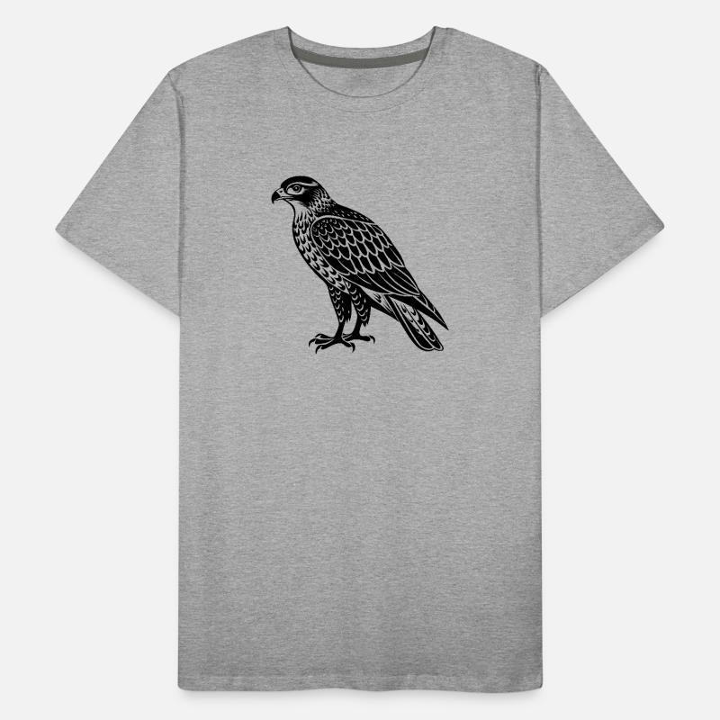 hawk Men's Premium Organic T-Shirt