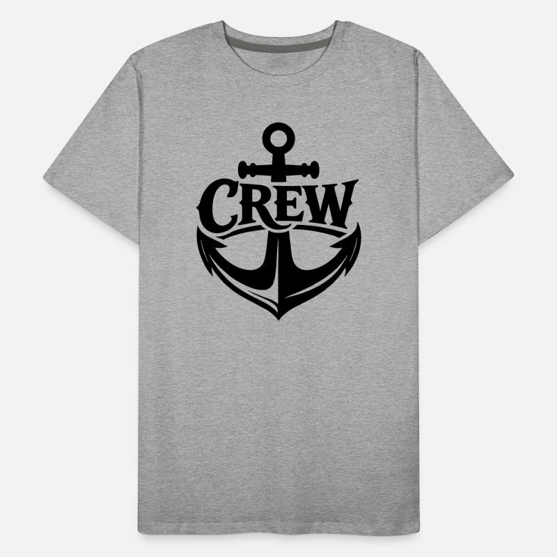 Équipage du navire T-shirt bio Premium Homme