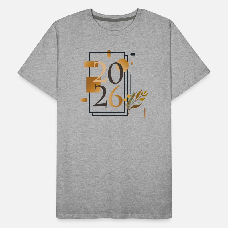 my year 2026 Men's Premium Organic T-Shirt