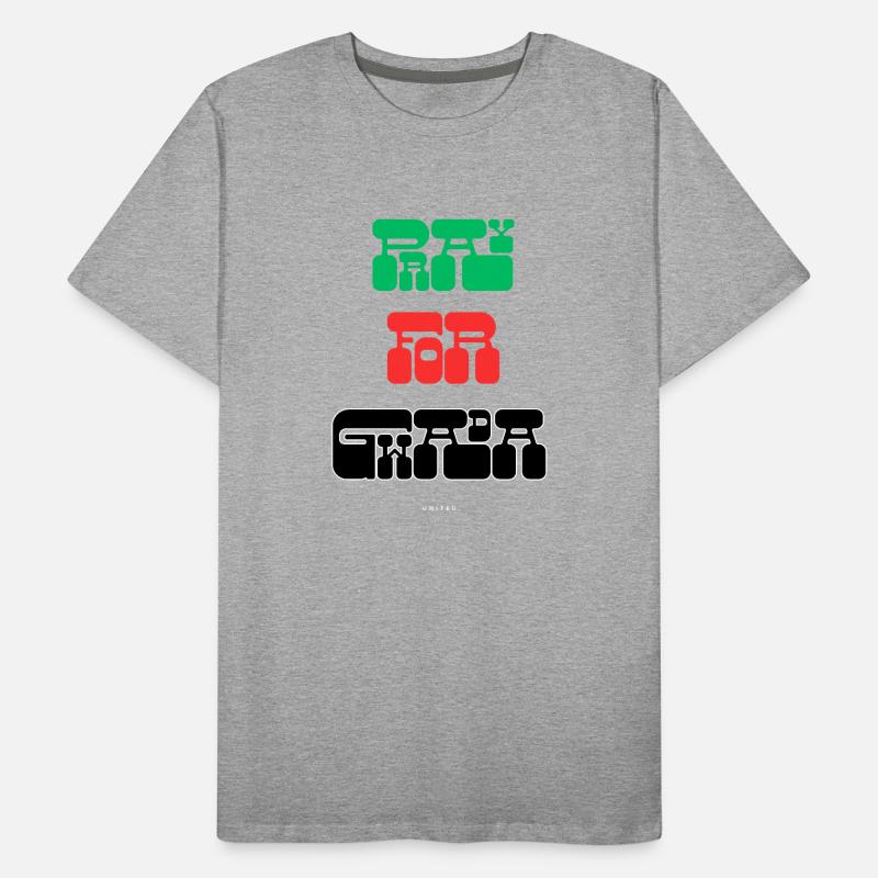 PRAY FOR GWADA T-shirt bio Premium Homme