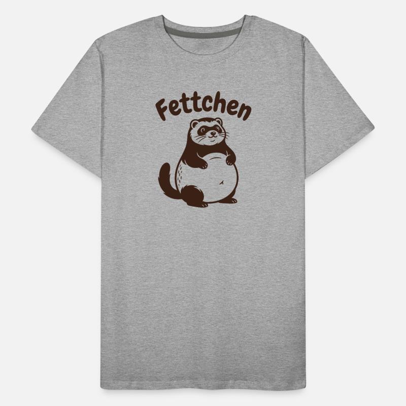Furets - graisses avec un gros ventre T-shirt bio Premium Homme